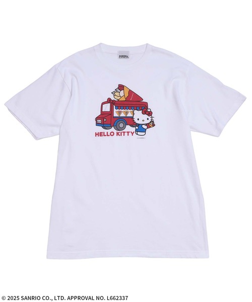 【新品】ステューシー キティ サンリオ コラボ レディース Tシャツ NEW 新品 ステューシー キティ【特典あり】コラボ TEE 限定 Tシャツ