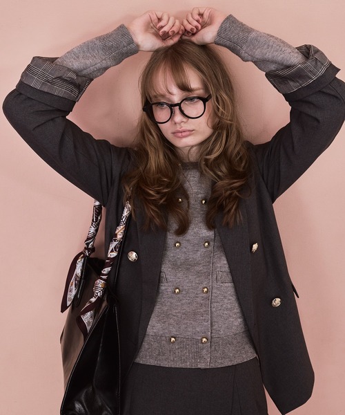 Cherir Mignon ジャケット テーラードジャケット 「くるみ×Cherir