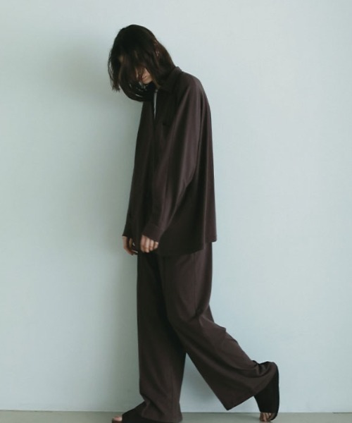 ETRE TOKYO ブラウス シャツ フロントファスナーカットシャツ