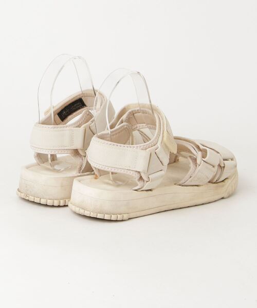 「SHAKA」 フラットサンダル 25cm ベージュ レディース_画像2