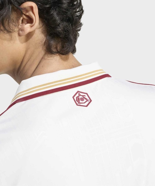 【新品】アーセナル ポロシャツ ホワイト arsenal-tipped-polo-shirt-