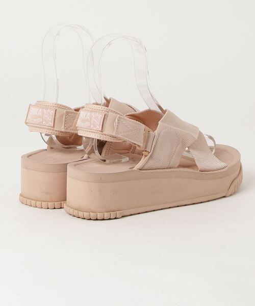 「SHAKA」 フラットサンダル 24cm ピンク レディース_画像2