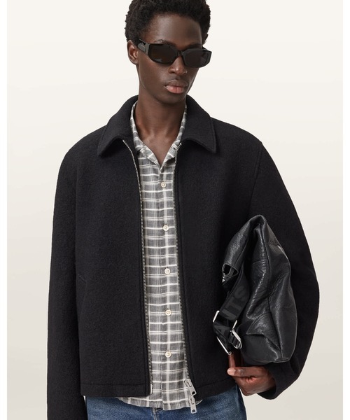コート ジャケット CELESTE CROPPED WOOL JACKET | CELESTE クロップド ウール ジャケット メンズの画像