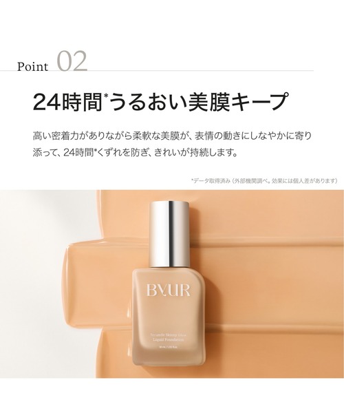 ByUR セラムフィット スキニー グローリキッドファンデーション 17 21 セラムフィット スキニー グローリキッドファンデーション | ByUR