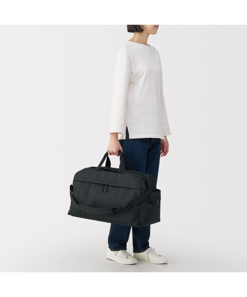無印良品（MUJI） ボストンバッグ 撥水ボストンバッグ レディース