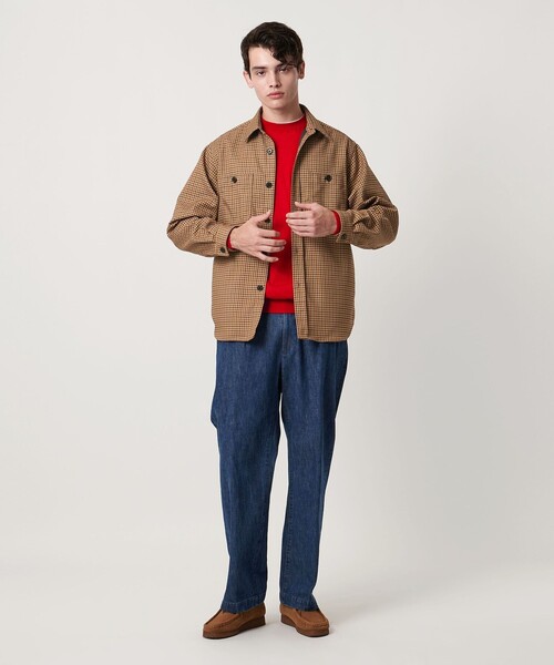 UNITED ARROWS（ユナイテッドアローズ） シャツ ツイードライク ダブル