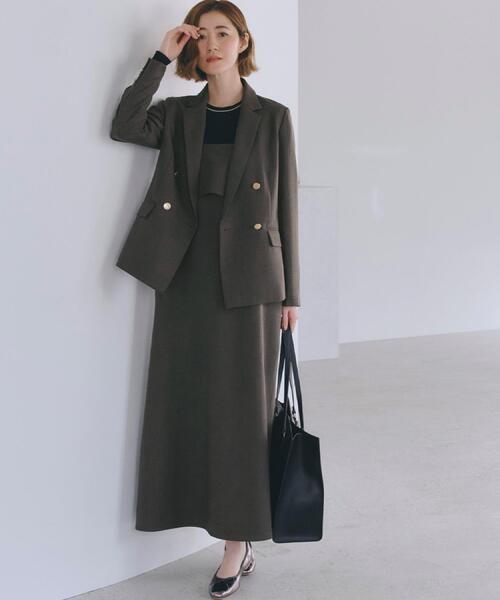 ワンピース 「カセット服」洗えるAラインキャミワンピース | grove | 01