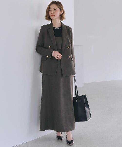 ワンピース 「カセット服」洗えるAラインキャミワンピース | grove | 04