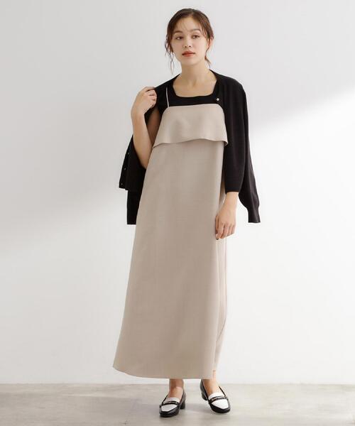 ワンピース 「カセット服」洗えるAラインキャミワンピース | grove | 11