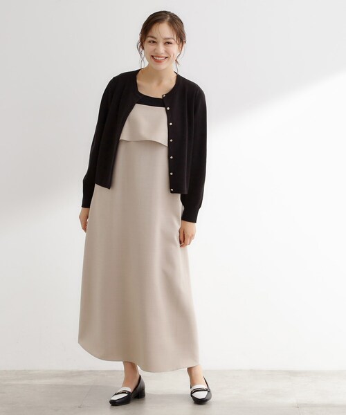 ワンピース 「カセット服」洗えるAラインキャミワンピース | grove | 12