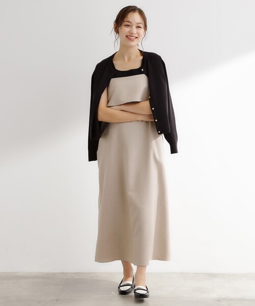 ワンピース 「カセット服」洗えるAラインキャミワンピース | grove | 13