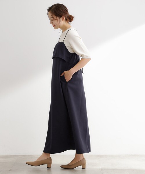 ワンピース 「カセット服」洗えるAラインキャミワンピース | grove | 19