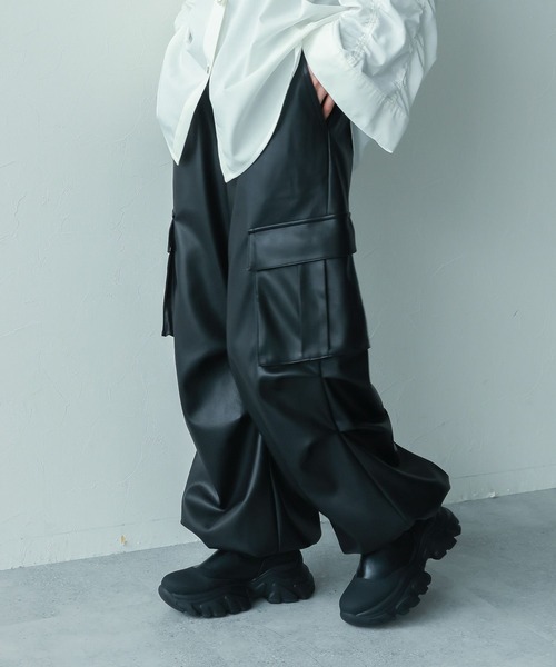 HARE（ハレ） カーゴパンツ FREE ブラック系その他 レディース