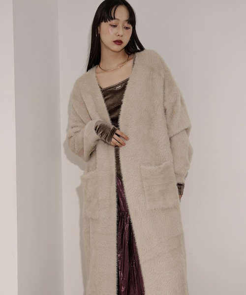 ジャスグリッティ♡ロングカーディガン レースブーケカーディガン | カーデ | JUSGLITTY（ジャスグリッティー