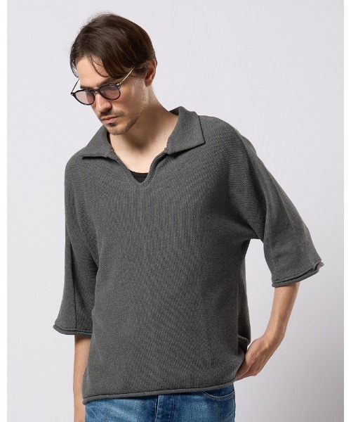 wjk ポロシャツ comfy skipper polo H/S メンズ : ZOZOTOWN Yahoo!店