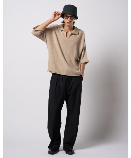 wjk ポロシャツ comfy skipper polo H/S メンズ : ZOZOTOWN Yahoo!店