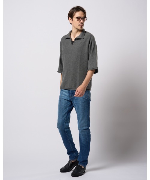 wjk ポロシャツ comfy skipper polo H/S メンズ : ZOZOTOWN Yahoo!店