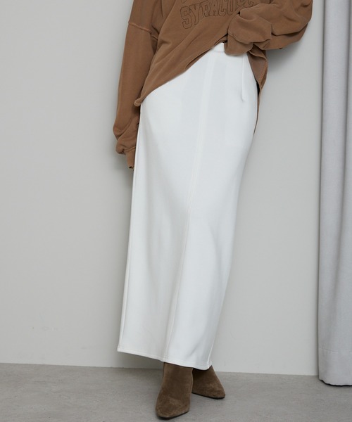 SOTT スカート Ponte Long Skirt / ポンチロングスカート : ZOZOTOWN