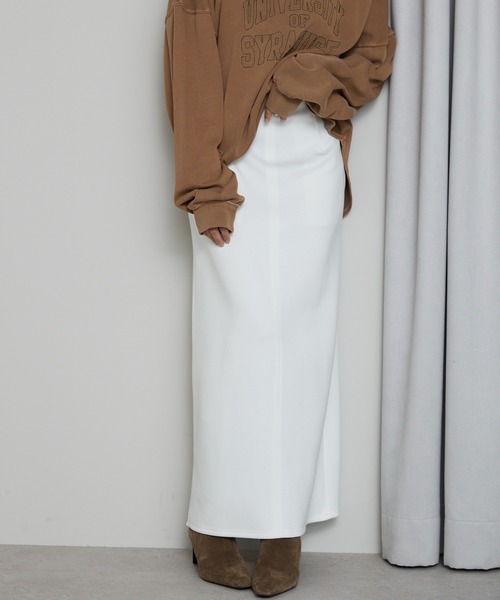 SOTT スカート Ponte Long Skirt / ポンチロングスカート : ZOZOTOWN
