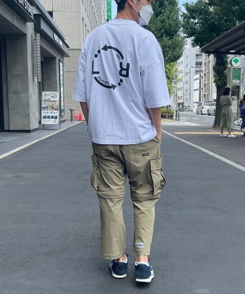 「narifuri」 半袖Tシャツ LARGE ホワイト メンズ_画像4