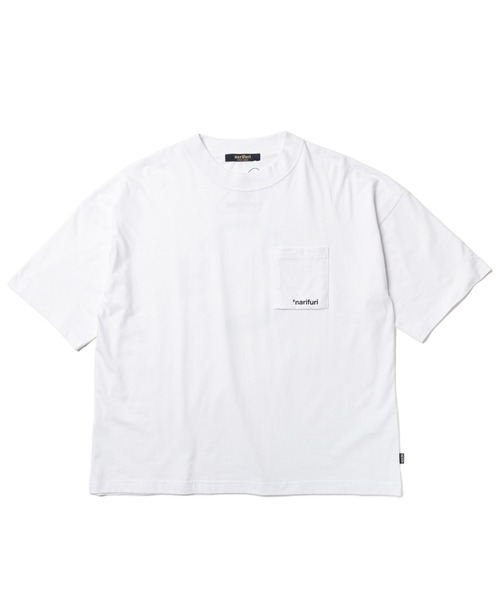 「narifuri」 半袖Tシャツ LARGE ホワイト メンズ_画像8
