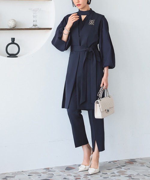 RUIRUE BOUTIQUE ルイルエブティック セットアップ ネイビー LL RUIRUE BOUTIQUE 「RUIRUE BOUTIQUE」 セットアップ LL ネイビー