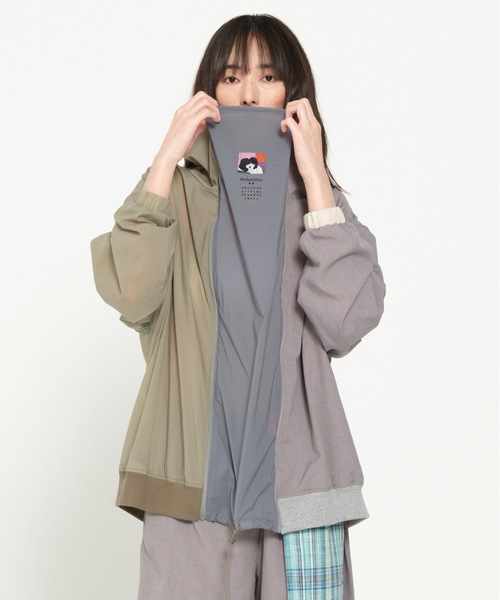STOF（ストフ） ブルゾン アウター MELTING COLOR 3WAY HOODIE JACKET 