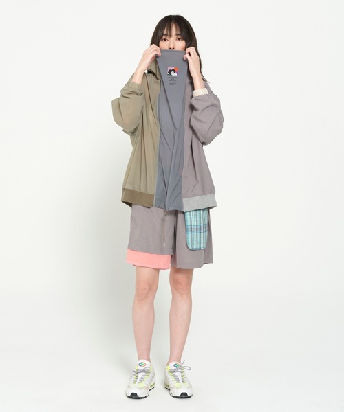 STOF（ストフ） ブルゾン アウター MELTING COLOR 3WAY HOODIE JACKET 