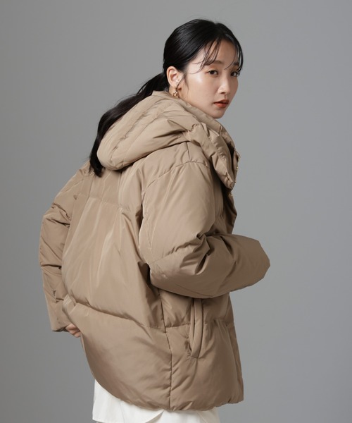 NANO universe（ナノ・ユニバース） ダウンジャケット FREE ブラック