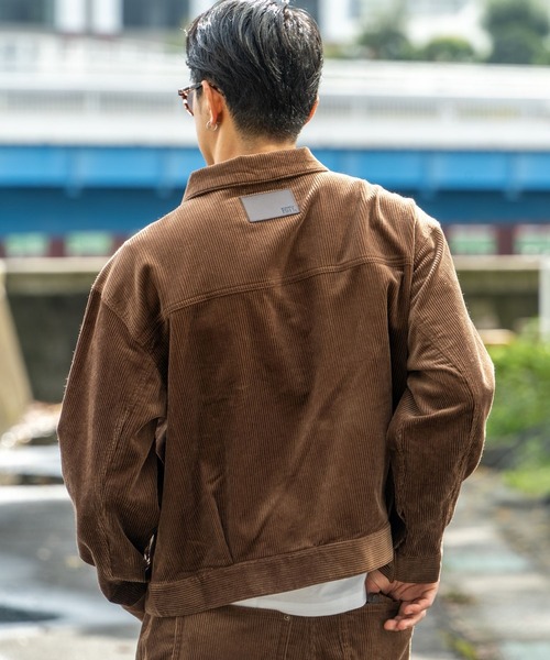 FCTY. ブルゾン アウター ショートコーデュロイブルゾン メンズ