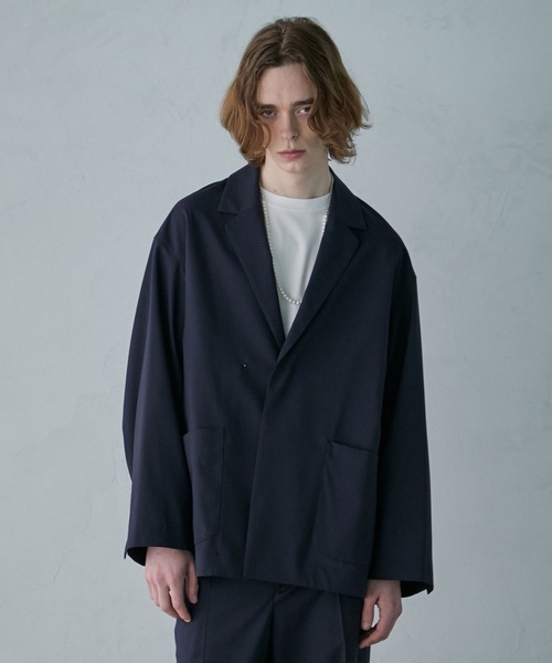 【美品】PUBLIC TOKYO ジャケット Size 2 PUBLIC TOKYO（パブリックトウキョウ） ジャケット 2 ネイビー メンズ