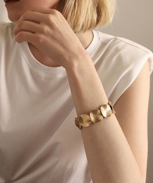 「Forcement」 バングル ONESIZE ゴールド レディース_画像3