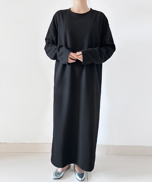 ワンピース ラウンドネックニットワンピース : ZOZOTOWN Yahoo!店