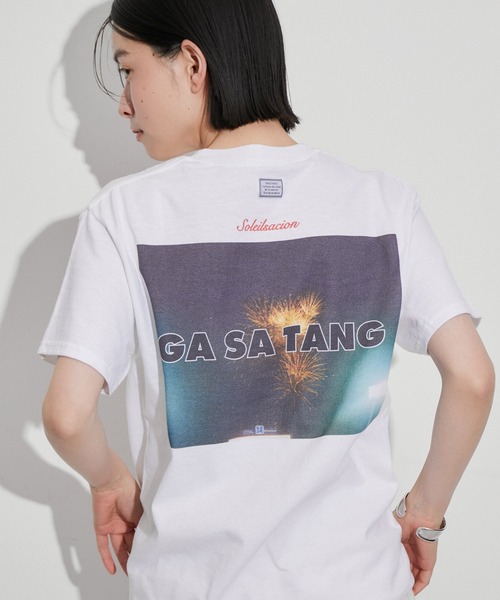 「TANGTANG」 半袖Tシャツ S ホワイト レディース_画像6
