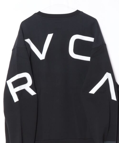 RVCA（ルーカ） トレーナー スウェット RVCA FADE BACK SIDE ARCH RVCA