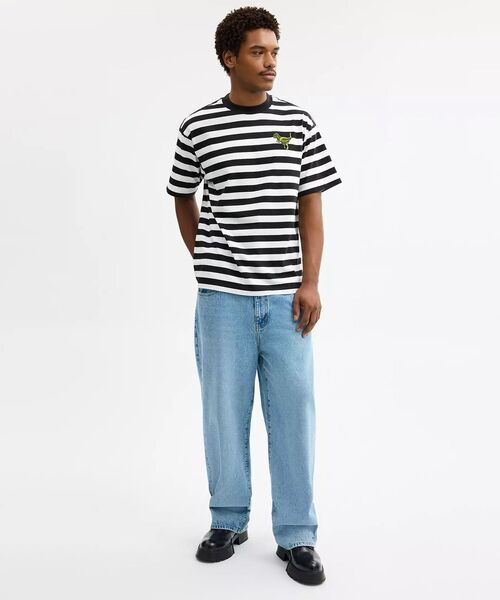 COACH（コーチ） tシャツ ストライプ レキシー リラックスド Tシャツ
