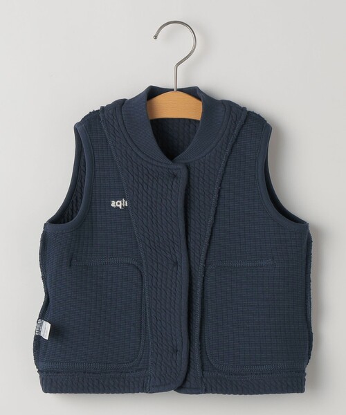 SHIPS（シップス） ベスト SHIPS KIDS:80〜90cm /ベビー キルト ベスト 