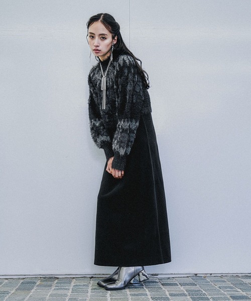 HARE（ハレ） ワンピース キュウシンガラニットワンピース(HARE