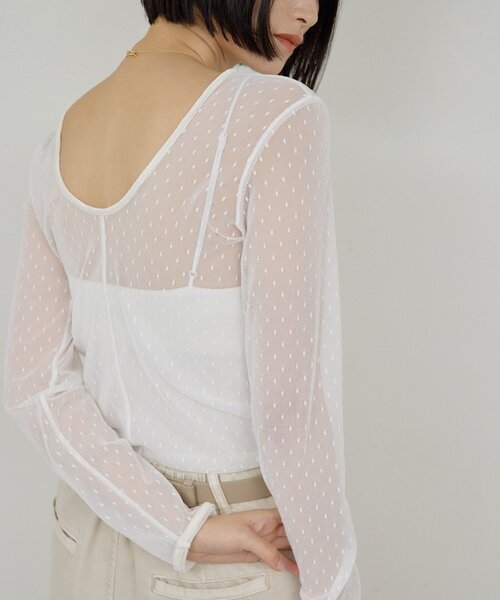 GALLARDAGALANTE（ガリャルダガランテ） tシャツ 「2way」チュールプル 