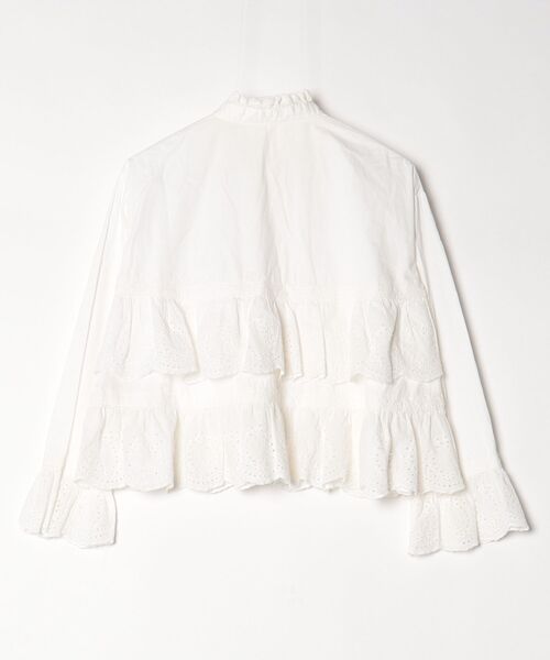 「dahl'ia」 長袖ブラウス FREE ホワイト レディース_画像2