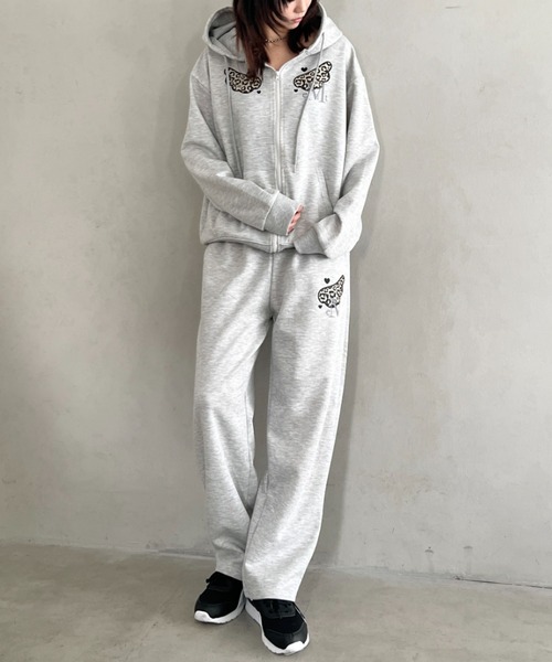 【現品】入荷名：エンセファラルトス・ムシンガヌス（ミシンガヌス）　12号　RN番 MUCENT（ムセント） ワイドパンツ スウェットパンツ ジャージ 「日本未