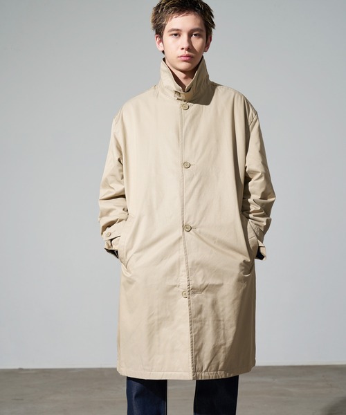 「Levi's」 トレンチコート S ゴールド メンズ
