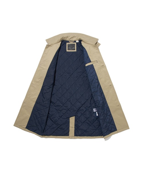 「Levi's」 トレンチコート S ゴールド メンズ_画像8