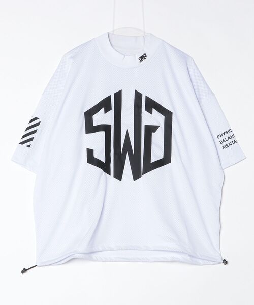 メンズウェア THE SWINGGGR MESH MOCK TEE THE SWINGGGR tシャツ THE SWINGGGR/ザ スウィンガー/SWG MESH MOCK