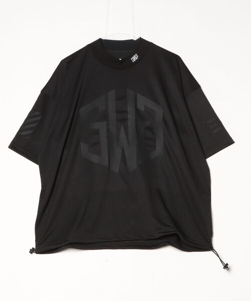 メンズウェア THE SWINGGGR MESH MOCK TEE THE SWINGGGR tシャツ THE SWINGGGR/ザ スウィンガー/SWG MESH MOCK