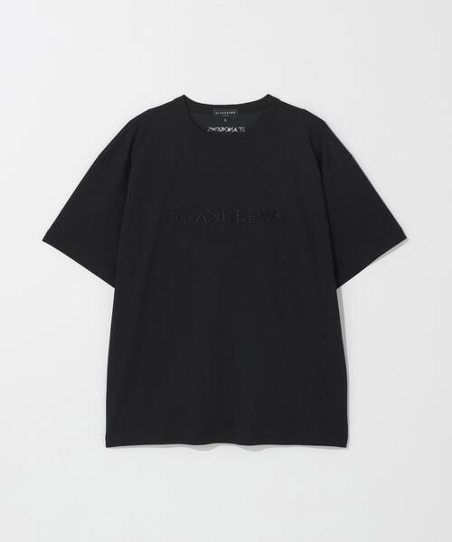 tシャツ 「St ANDREWS」プレーティング天竺半袖Tシャツ (MENS) メンズ