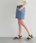 ワイドパンツ パンツ キッズ ハート刺繍ショー...の詳細画像2