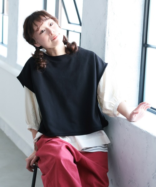 soulberry（ソウルベリー） ベスト ジレ ゆるっと、軽やかなベスト