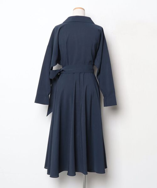ANAYI（アナイ） シャツワンピース 38 ネイビー レディース : ZOZOTOWN