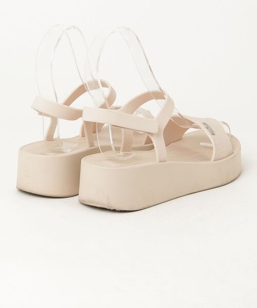 「melissa」 フラットサンダル 38 ベージュ レディース_画像2